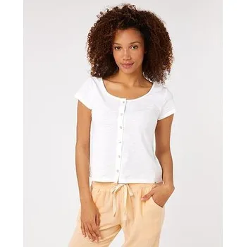 Pánské tričko Tričko Rip Curl BELLA TEE White velikost XS