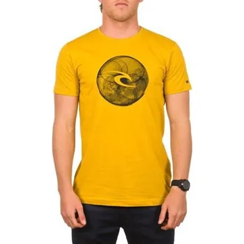 Tričko Rip Curl PHYSICS S/S TEE Nugget Gold velikost S