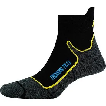 Dámské ponožky Ponožky PAC TR 1.1 TREKKING SUPERLIGHT Anthracite velikost 35-37