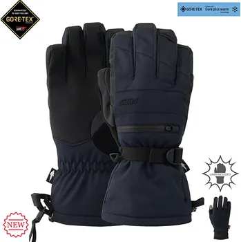 Rukavice POW WAYBACK GTX LONG GLOVE +WARM Black velikost XXL