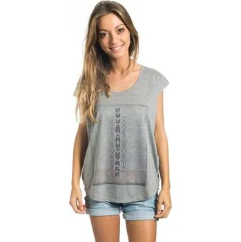 Pánské tričko Tričko Rip Curl IKAL TEE Cement Marle velikost M