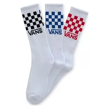 Oblečení a móda Ponožky Vans CLASSIC CHECK CREW White velikost 6,5-9