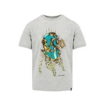 Pánské tričko Tričko Animal TIVER Grey Marl velikost BL