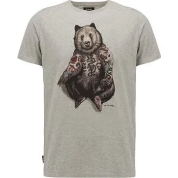 Tričko Animal HIPSTER Grey Marl velikost XXL