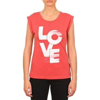 Pánské tričko Tričko Rip Curl LOVE TEE Poinsettia Marl velikost 2XS