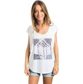 Pánské tričko Tričko Rip Curl IKAL TEE Optical White velikost S