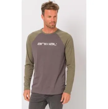 Pánská móda Tričko Animal ACTION Dark Olive Green Marl velikost L