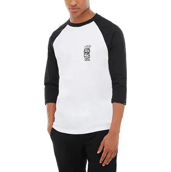 Tričko Vans MOONSHINE RAGLAN White/Black velikost M