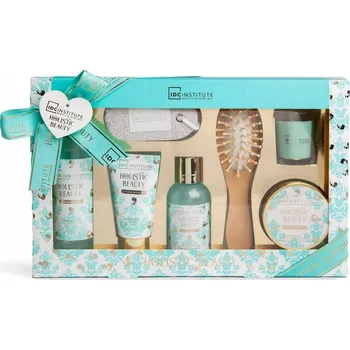 Kosmetická sada DÁRKOVÁ SADA KOSMETIKY NA TĚLO A DO KOUPELÍ HOLISTIC + SVÍČKA - DEN ŽEN