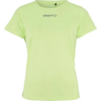 Dámské Tričko s krátkým rukávem CRAFT CORE ESSENCE SS TEE 2 W 1915291-507000 – Zelená S