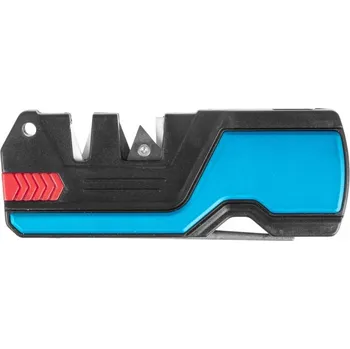 THE EDGE bushSHARP modrý Brousek na nože + křesadlo