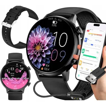 Chytré hodinky Chytré Hodinky Smart-Trend CHYTRÉ HODINKY BLACK AMOLED F09 černé