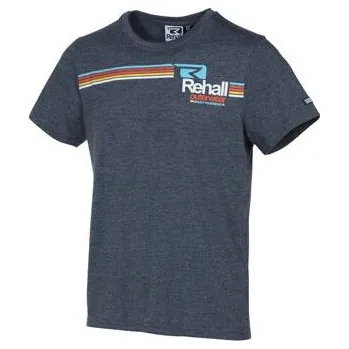 Pánské tričko Tričko Rehall REBEL-R dark navy melange velikost M