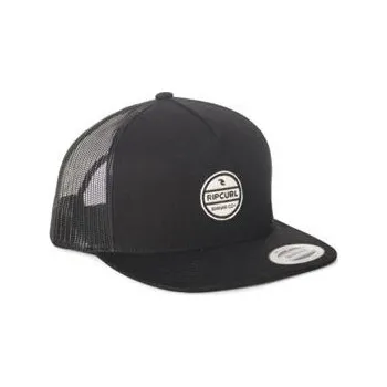 Kšiltovka Kšiltovka Rip Curl BLUFF FLAT TRUCKER CAP Black velikost O/S