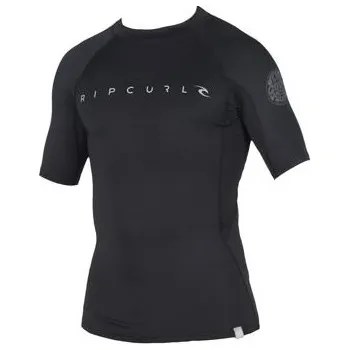 Lykra Rip Curl DAWN PATROL UV TEE S/S Black velikost XL
