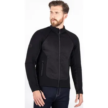 Moto bunda Pánská textilní motocyklová bunda Knox Honister černá Velikost: 3XL