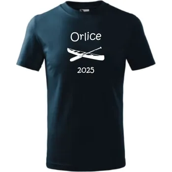 trend-design.cz Dětské vodácké tričko - Orlice Barva textilu: Námořní modrá, Dětská velikost: 122 cm/6 let