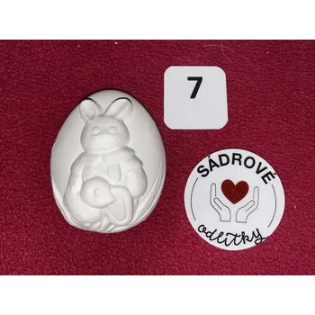Velikonoční dekorace HandMade by JaJa Sádrový odlitek - velikonoční vajíčko č.7