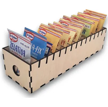 Kořenka usporadejto.cz Organizér na dochucovadla v malých sáčcích VASKY