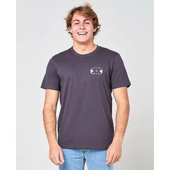 Pánské tričko Tričko Rip Curl D'AMS TEE Washed Black velikost S