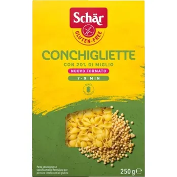 Conchigliette těstoviny zavářkové mušle 250g Schar bez lepku
