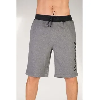 Pánské kraťasy šortky Hurley ONE&ONLY BEACHCLUB SHORT Charcoal Heather velikost L