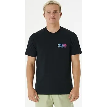 Pánské tričko Tričko Rip Curl SURF REVIVAL DECAL TEE Black velikost L