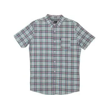 Pánská košile Košile Rip Curl DUDE SS SHIRT Pool Blue velikost M