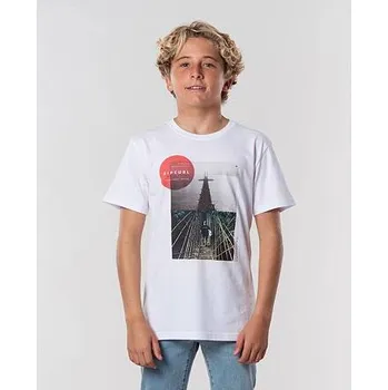Dámské tričko Tričko Rip Curl GD / BD S/S TEE BOY White velikost 16