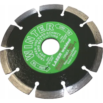 Řezný kotouč DIAMANTOVÝ KOTOUČ UNI-TA 125 mm/22,2 mm WINTER