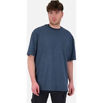 Tričko Alife and Kickin PITTAK A Marine Melange velikost XXL