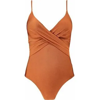 Dámské plavky Plavky Barts ISLA SHAPING ONE PIECE Rust velikost 42
