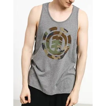 Pánské tričko Tílko Element FOUNDATION ICON Grey Heather velikost L