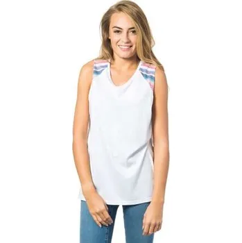 Pánské tričko Tričko Rip Curl ROYA MUSCLE Optical White velikost M