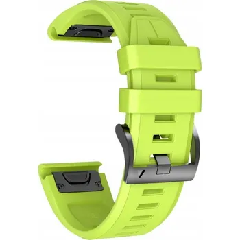 Řemínek na hodinky Řemínek NOTOCITY pro Garmin 20mm, silikonový, zelený