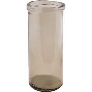 Váza Váza SIMPLICITY, rovná, 36cm, lahvově hnědá|kouřová|Vidrios San Miguel|Recycled Glass