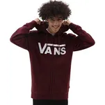 Mikina Vans VANS CLASSIC ZIP HOODIE II Port Royale/White velikost L