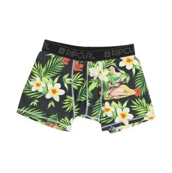 Spodní prádlo Rip Curl POLYESTER BOXER ALL OVER Black velikost M