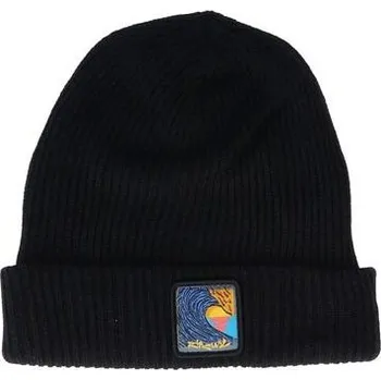 Čepice Zimní čepice Rip Curl CUSTOM BEANIE-BOY Black velikost O/S