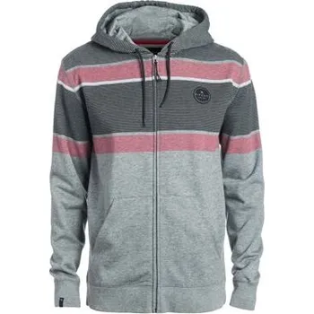Pánská mikina Mikina Rip Curl LINES ZT HOODED Beton Marle velikost M