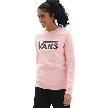 Pánské oblečení Mikina Vans CLASSIC V CREW Powder Pink velikost L
