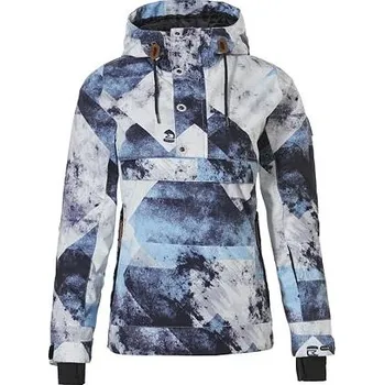 Bunda Rehall FRIDA Graphic Mountains Blue-White velikost L