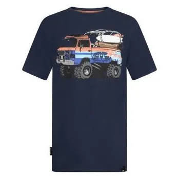 Tričko Animal SURFARI Indigo Blue velikost BS