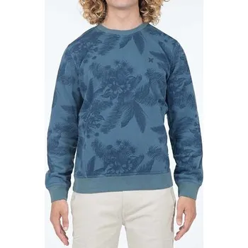 Pánská mikina Mikina Hurley BEACH CLUB RAW CREW Obsidian velikost XL