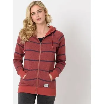 Dámská móda Mikina Animal ZIPPED UP Mineral Red velikost 12