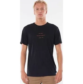 Tričko Rip Curl BLACKLIST TEE Black velikost M