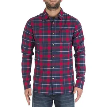 Pánská košile Košile Rip Curl CONNECTION LS SHIRT Mood Indigo velikost L