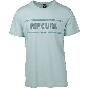 Pánské tričko Tričko Rip Curl MAMA STROKES SS TEE Light Blue velikost M