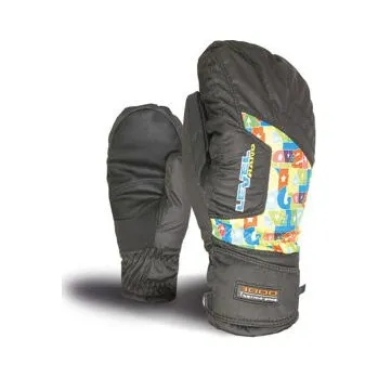 Sportovní chránič Rukavice Level ALPINE JR Mitt PK Rainbow velikost 5,5