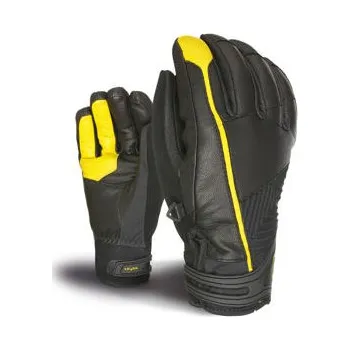 Chránič rukou Rukavice Level BULLET Black-Yellow velikost 7,5